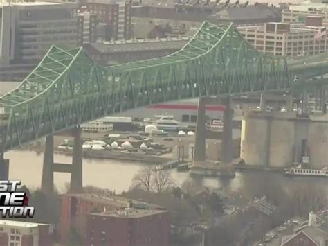 Paint chips falling off Tobin Bridge in Chelsea found to contain lead